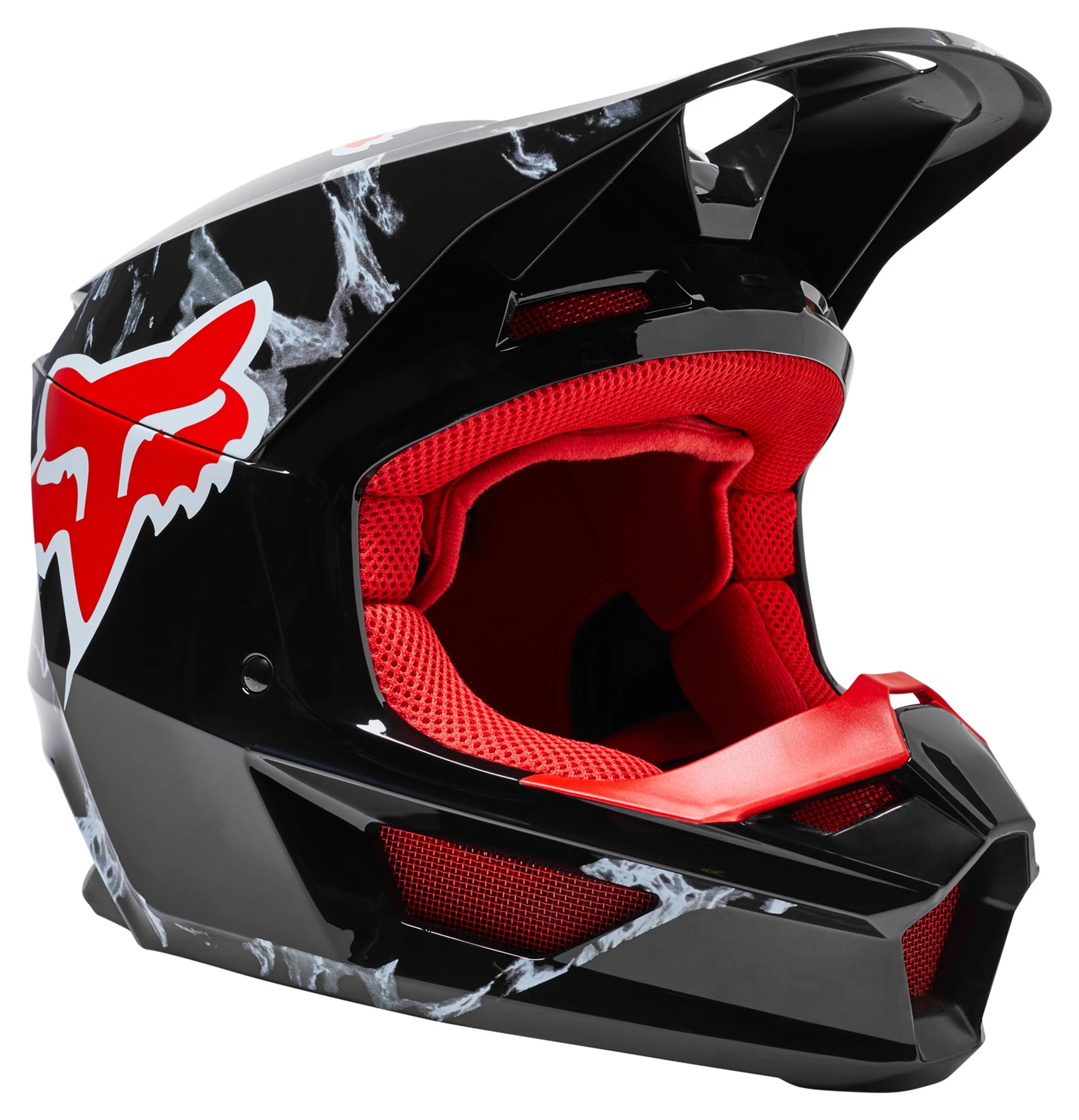 Fox V1 Karrera, Motocross Helmet - Image 2