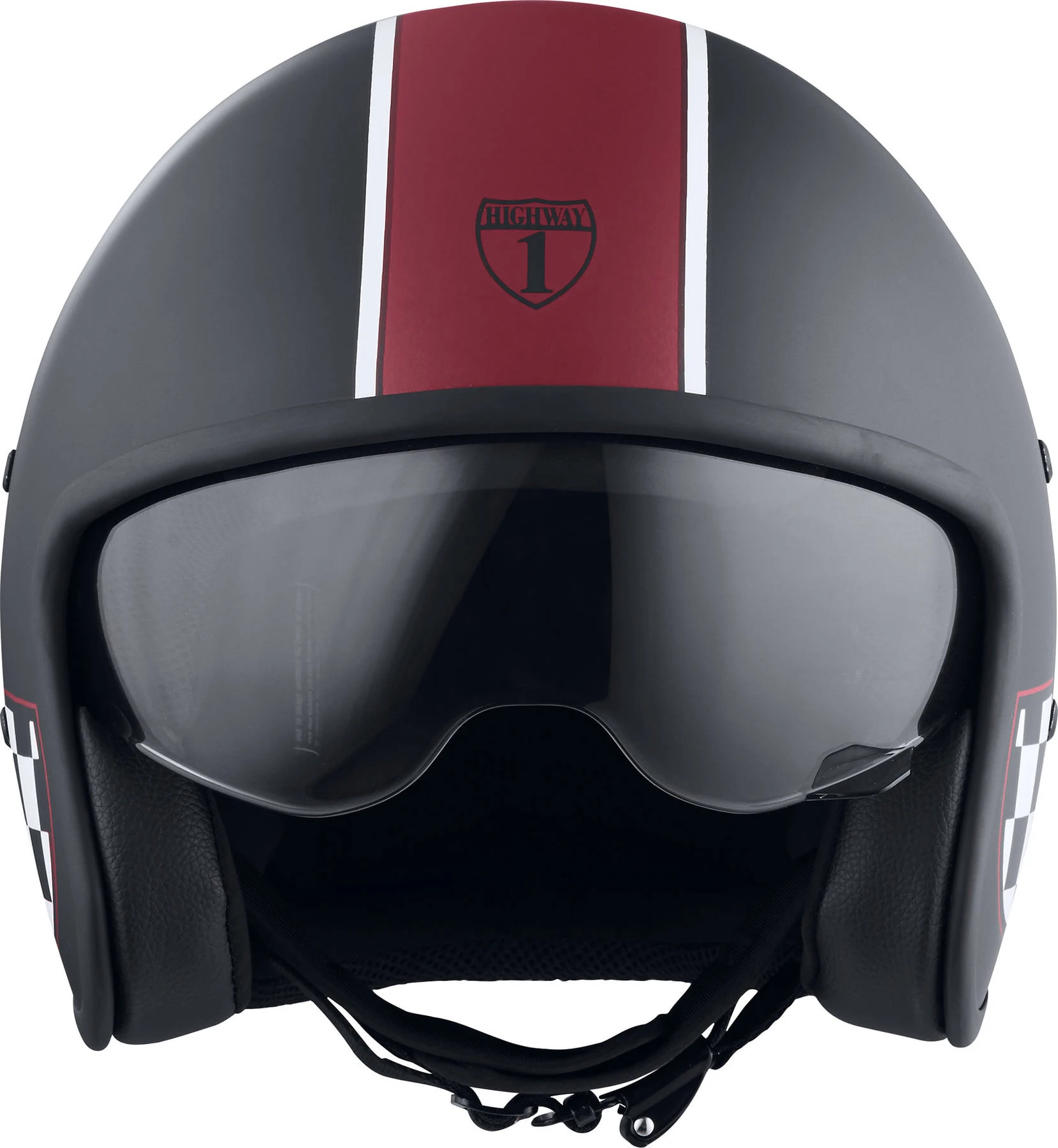 Highway 1 Vintage Fiber Jet Helmet - Image 6