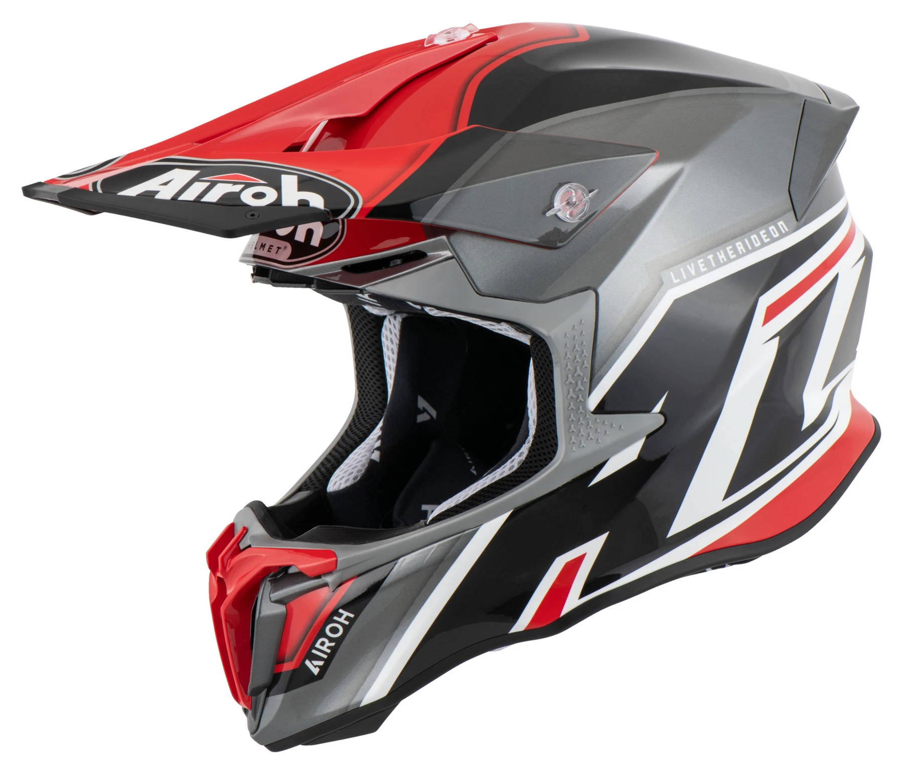 Airoh Twist 2.0 Shaken Red Glossy - Image 4