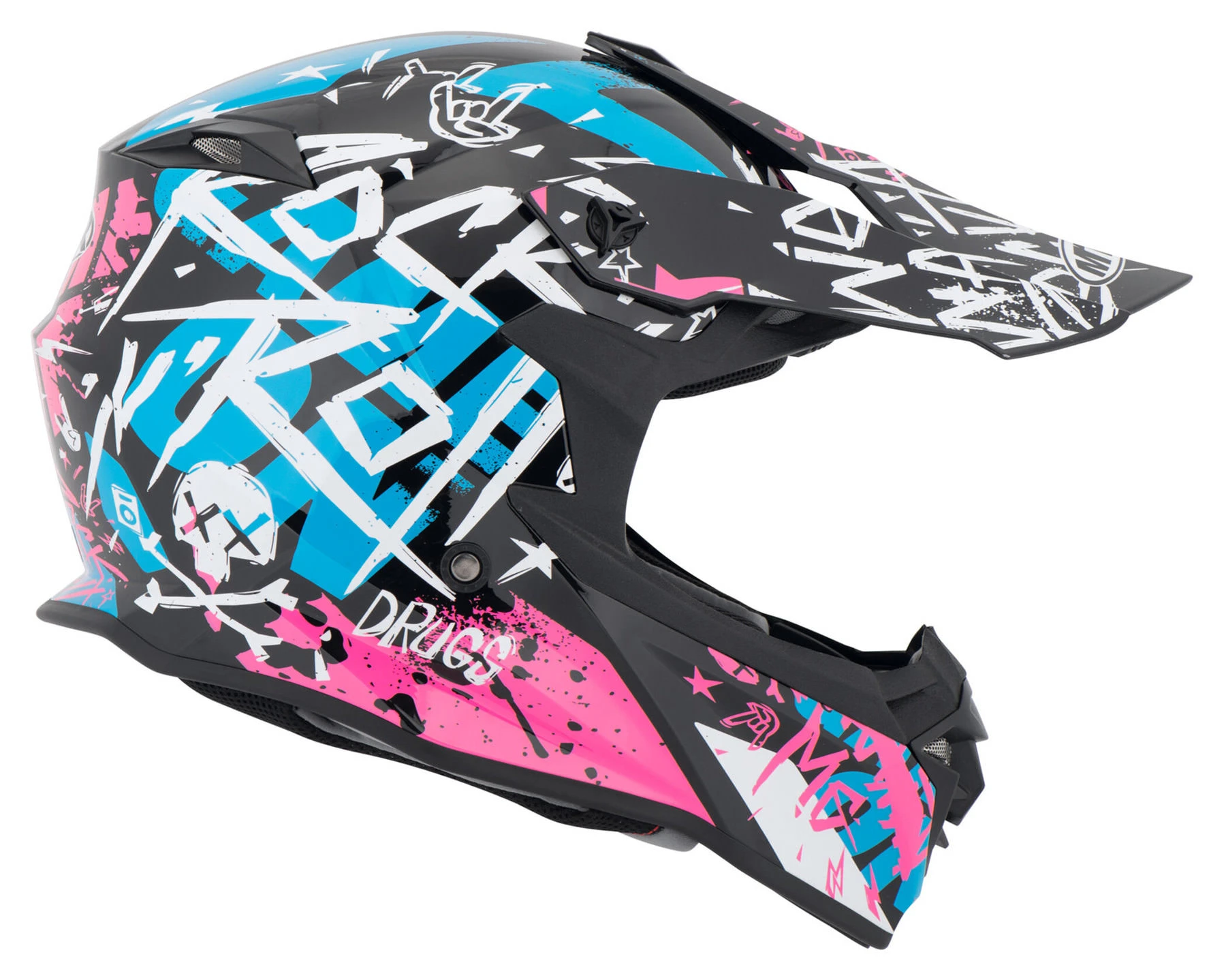 MTR X6B Motocross Helmet - Image 3