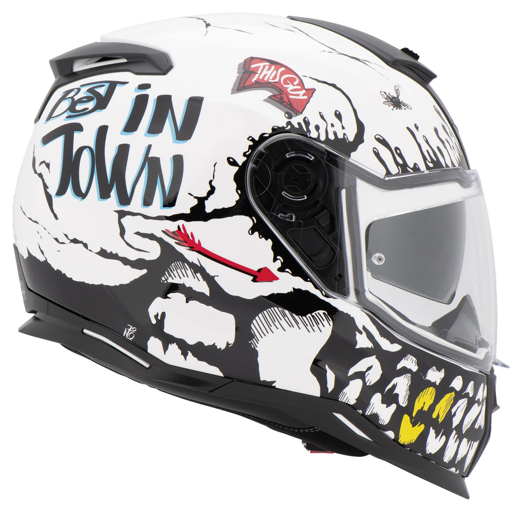 Nexx SX.100 Big Shot Full-Face Helmet - Image 7