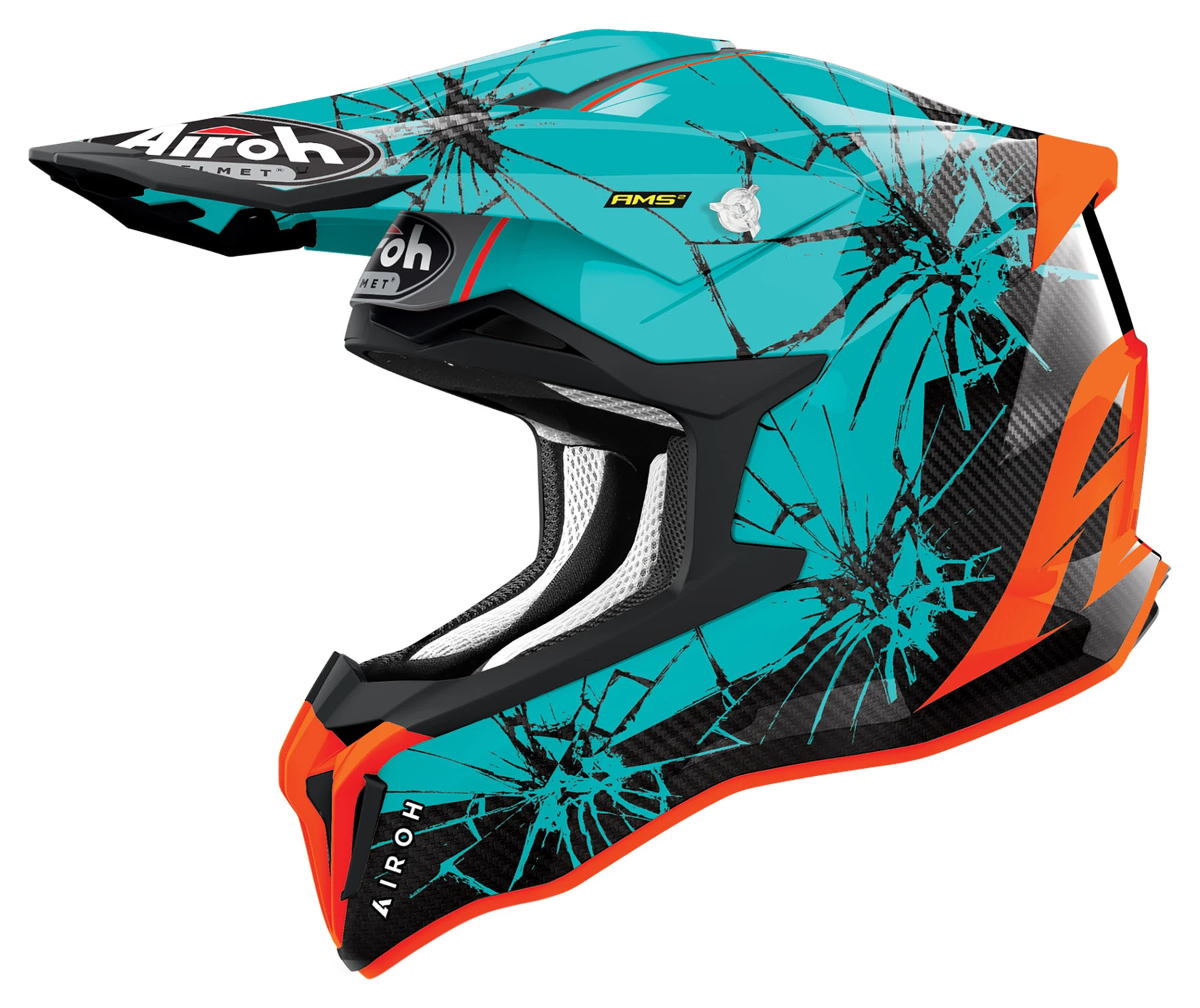 Airoh Strycker Crack Gloss