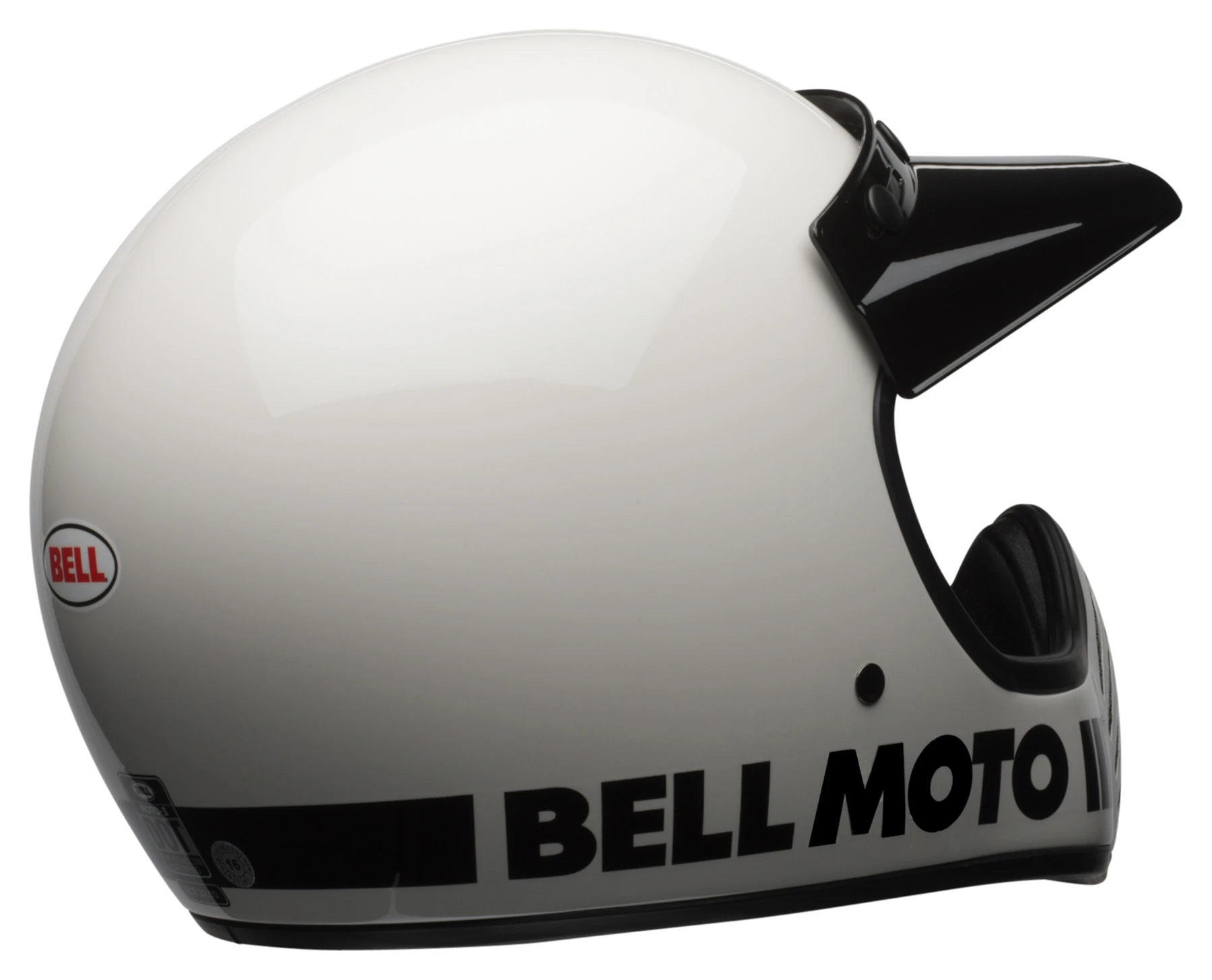 Bell Moto-3 Classic White - Image 8
