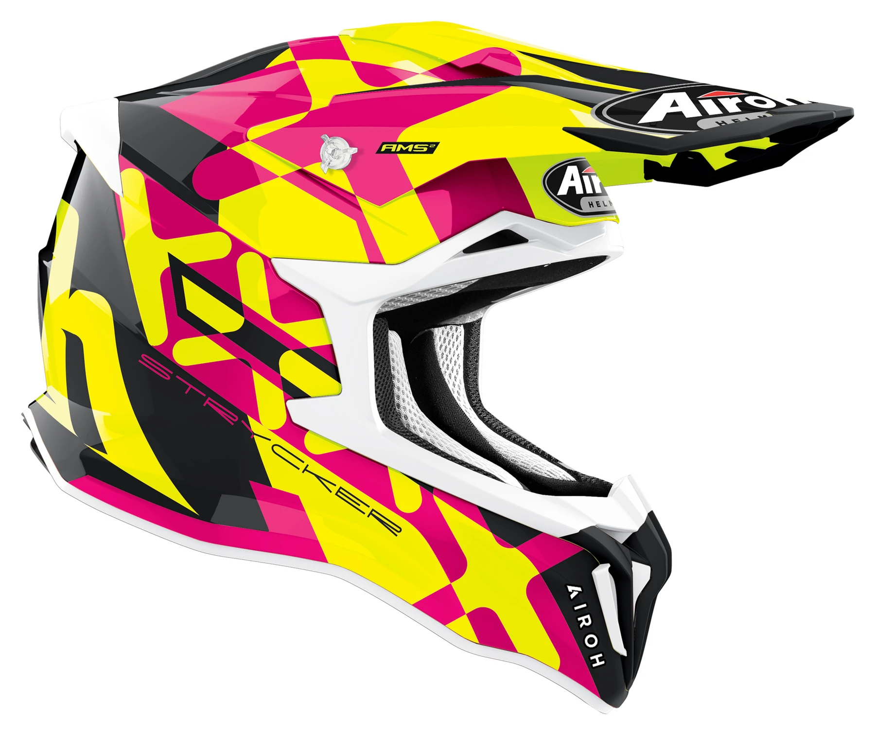 Airoh Strycker XXX Pink Gloss - Image 2