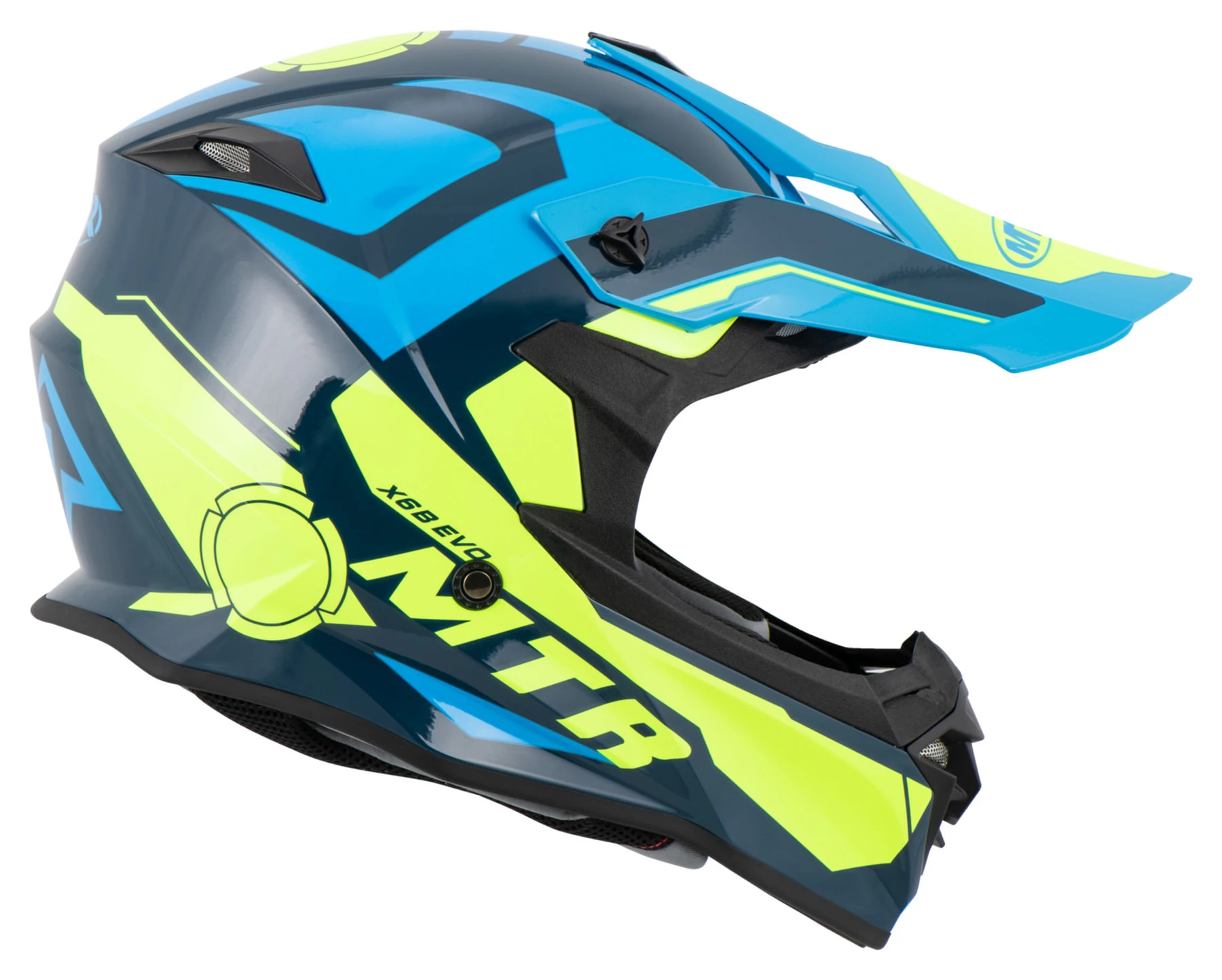 MTR X6B EVO Motocross Helmet - Image 2