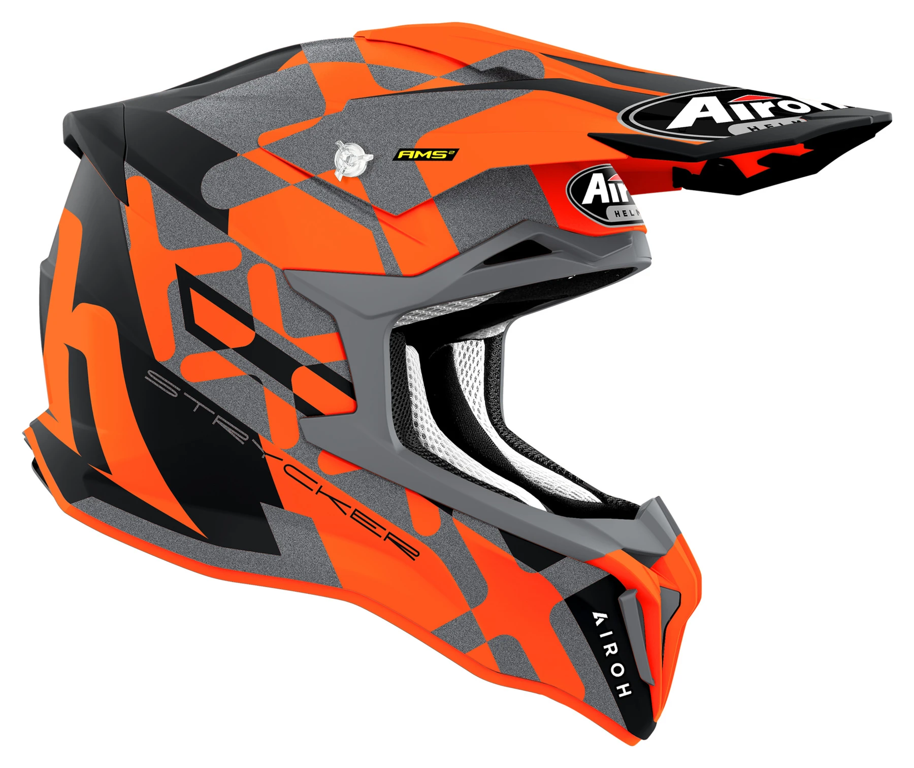 Airoh Strycker XXX Matt Orange - Image 2