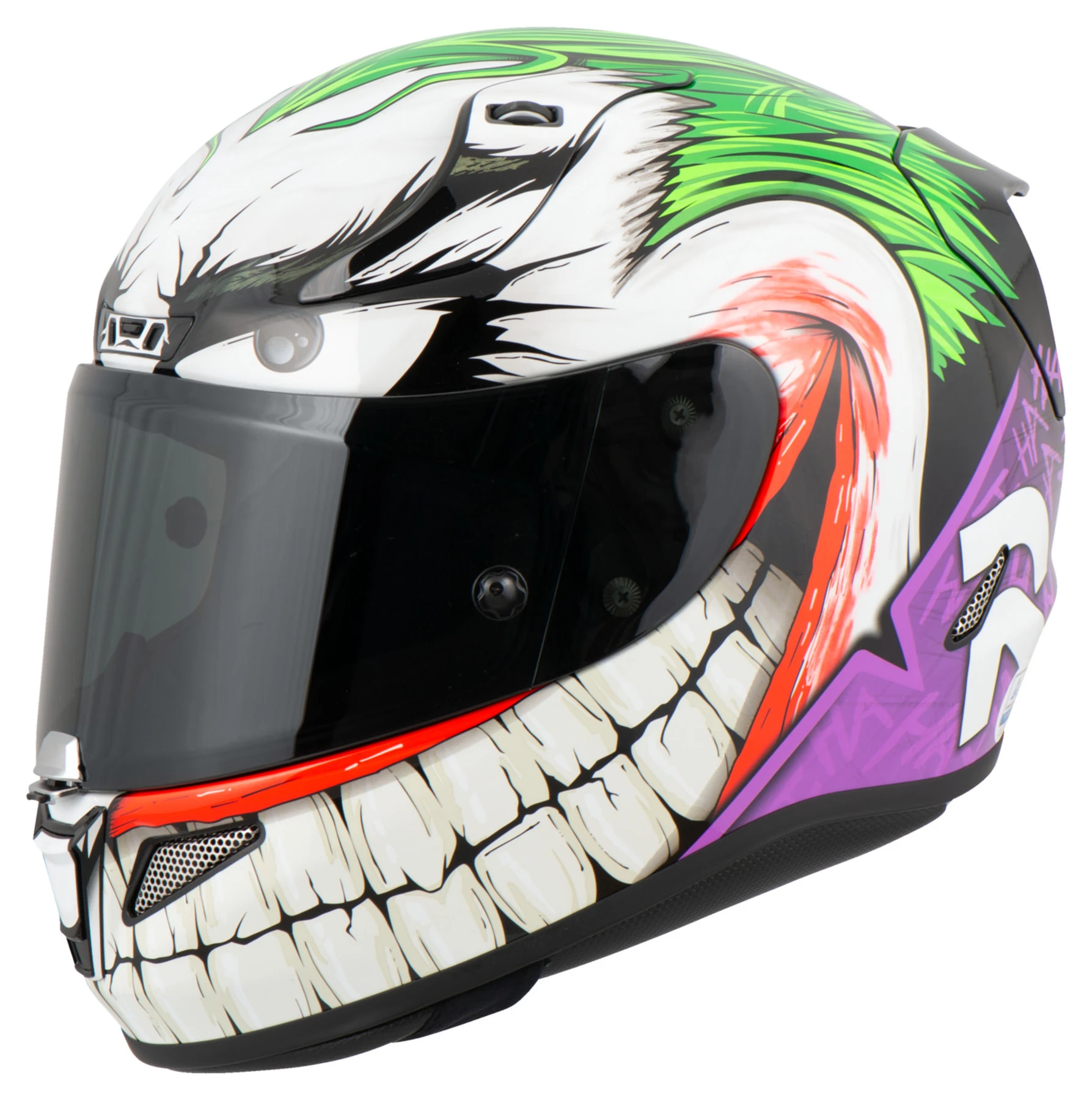 HJC RPHA 11 Joker DC Comics MC48 - Image 4